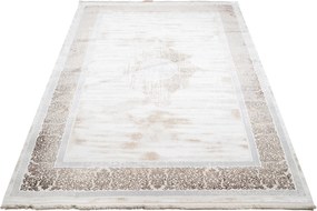 Koberec Sahara obdĺžnikový – krémovo-hnedý dizajn pre domov Rozmer: 160x230 cm