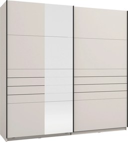 XXXLutz ŠAT. SKRIŇA S POSUV. DVERAMI, kašmírová, 220/217,5/61 cm Xora - Skrine - 000834015309