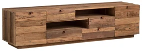 Luxusný TV stolík z masívneho recyklovaného dreva Alcatraz 180cm