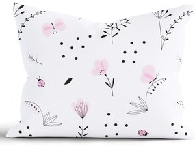 Bavlnená obliečka na vankúš Renforcé 70 × 90 cm - Lúka