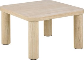 Konferenčný stolík Solano 60 cm béžový travertín