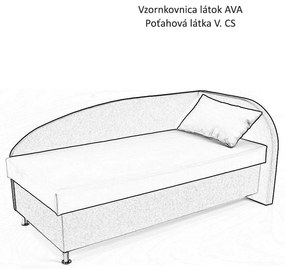 AVA NAVI, PRAVÁ 120x200 Varianta: CENOVÁ SKUPINA V.