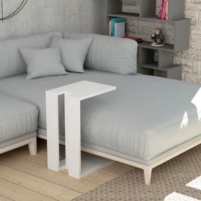 Odkladací stolík Muju White