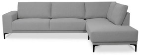 Sivá rohová pohovka (pravý roh) Chile – Scandic