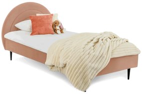 Ružová detská posteľ 90x200 cm Rainbow – Scandic