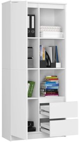 Skriňa Rexa 80 cm biela