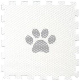 Penová podlaha na zem do detskej izby 16 dielov HNEDO-SIVÁ