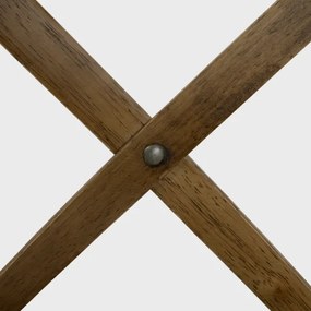 Jedálenská stolička LOSELI drevená / hnedá 712074