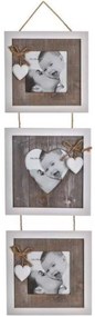 Rámček na 3 fotky Solid Heart 63917655
