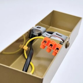 Nástenné svietidlo ASTRID 1xE27/60W/230V zlatá