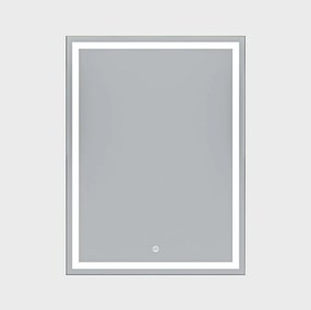 Erga Harper, LED zrkadlo 60x80cm, 2185 lm, 6500K, predné/zadné osvetlenie, ERG-V01-113-6080-00