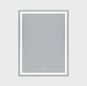 Erga Harper, LED zrkadlo 60x80cm, 2185 lm, 6500K, predné/zadné osvetlenie, ERG-V01-113-6080-00
