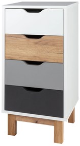 LIVARNO home Komoda Copenhagen, 40 x 85 x 35 cm (100357190)