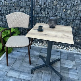 COMPACT 12 ROCK WOOD - STOLOVÁ DOSKA 60x60 cm