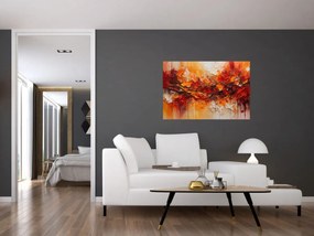 Obraz - Abstrakcia (90x60 cm)