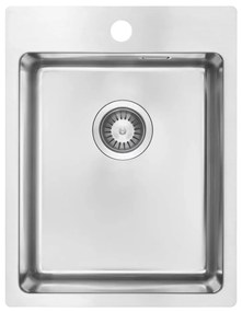 Deante ZPO_010E - Kuchynský drez OLFATO 50,5x39 cm kefovaná oceľ