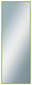 DANTIK - Zrkadlo v rámu, rozmer s rámom 50x140 cm z lišty NIELSEN zelená (7269207)