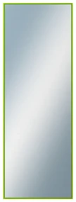 DANTIK - Zrkadlo v rámu, rozmer s rámom 50x140 cm z lišty NIELSEN zelená (7269207)