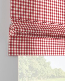 Rímska roleta Padva farba produktu červená látka vzorované