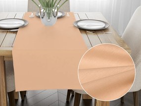 Biante Bavlnený behúň na stôl Moni MOD-512 Béžový 20x160 cm