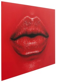 Red Lips obraz červený 120x80 cm