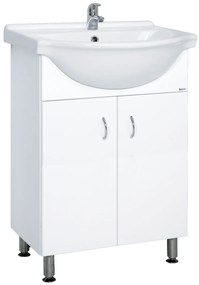 Kúpeľňová skrinka s umývadlom Multi Pro 61x50 cm biela PRO60NOVA