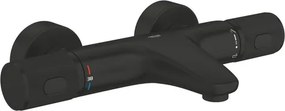 Vaňová batéria Grohe Precision Feel bez sprchového setu 150 mm matná čierna 347882430