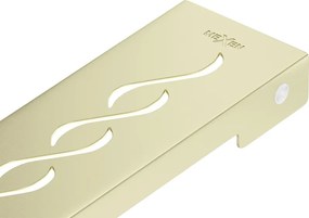 Mexen Flat M18 krytka žľabu 60 cm, zlatá matná, 1A23060