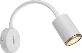 Rabalux 73110 - Nástenné bodové svietidlo NOLIE 1xGU10/15W/230V biela