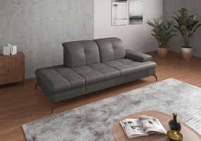 XXXLutz LEŇOŠKA, koža, mokka Sit & More - Online Only obývacie izby - 00014401217L