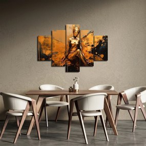 Obraz - Abstrakcia víly (150x105 cm)
