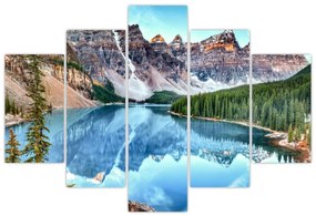 Obraz - Moraine lake (150x105 cm)