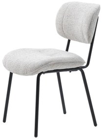 Svetlosivá jedálenská stolička Buffalo – Unique Furniture