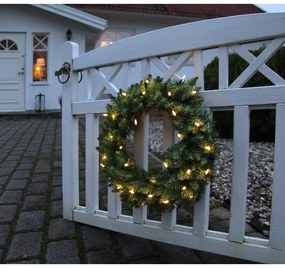 Eglo 410939 - LED Vonkajší vianočný veniec CALGARY 30xLED/0,064W/3,4/3V IP44