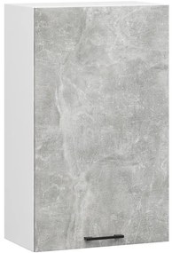 Horná kuchynská skrinka OLIWIA W50 H720 biela / betón