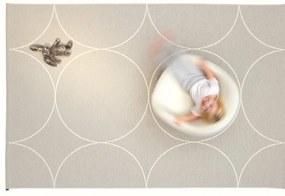 Krémový vnútorný a vonkajší behúň 70x200 cm Boo Linen – Pappelina