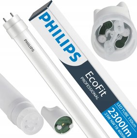 SADA 2x Philips LED trubica 150 cm 23 W = 54 W 2300 lm 4000 K 30 000 h EcoFit