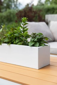 Hrantík FLOBO, sklolaminát, šírka 45 cm, biela