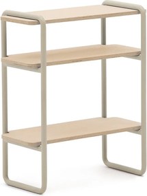 Béžová/v prírodnej farbe závesná detská knižnica v dekore jaseňa 60x70x28 cm Tinn – Kave Home