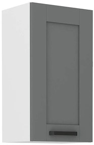 Kuchynská skrinka Luna dustgrey/biela 40G-72 1F