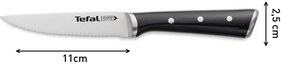 Súprava nožov na steak z nerezovej ocele 4 ks Ice Force – Tefal