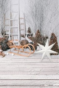 Vianočná dekorácia LED Hviezda SY-004