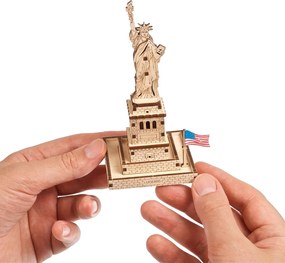 Ugears 3D mechanické puzzle Socha slobody 46 ks