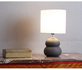 Cottex 8000120-4000 - Stolová lampa LUCIE 1xE14/8W/230V sivá