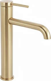 Rea Spot, vysoká umývadlová batéria, zlatá matná, REA-B9632