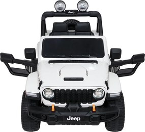 Ramiz Jeep Wrangler Rubicon LIFT elektrické autíčko pre deti biele