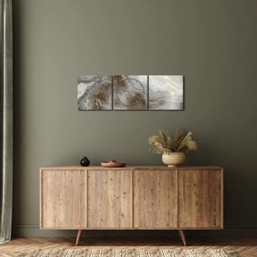 Obraz - Onyx (s hodinami) (90x30 cm)