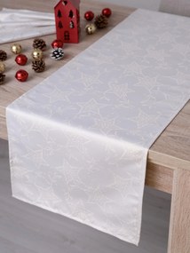 Lurexový Vianočný behúň Hviezdna noc - 40 × 140 cm