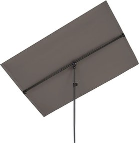 Blumfeldt Flex-Shade XL, slnečník, 150 x 210 cm, polyester, UV 50, tmavosivý