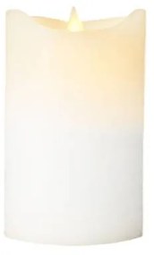 SIRIUS Vosková sviečka Sara exclusive - 12,5 cm, biela